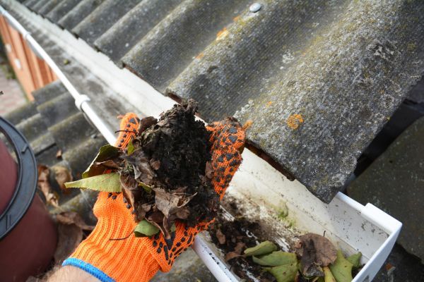 Seamless Gutter Cleaning in Layton